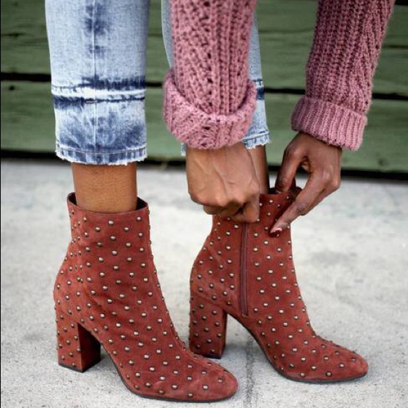 Lucky Brand Wesson Studded Boots